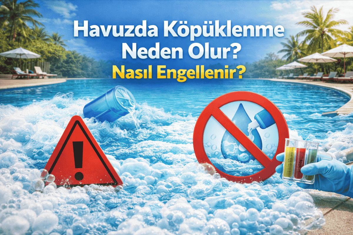 Havuzda Köpüklenme Neden Olur? Nasıl Engellenir?