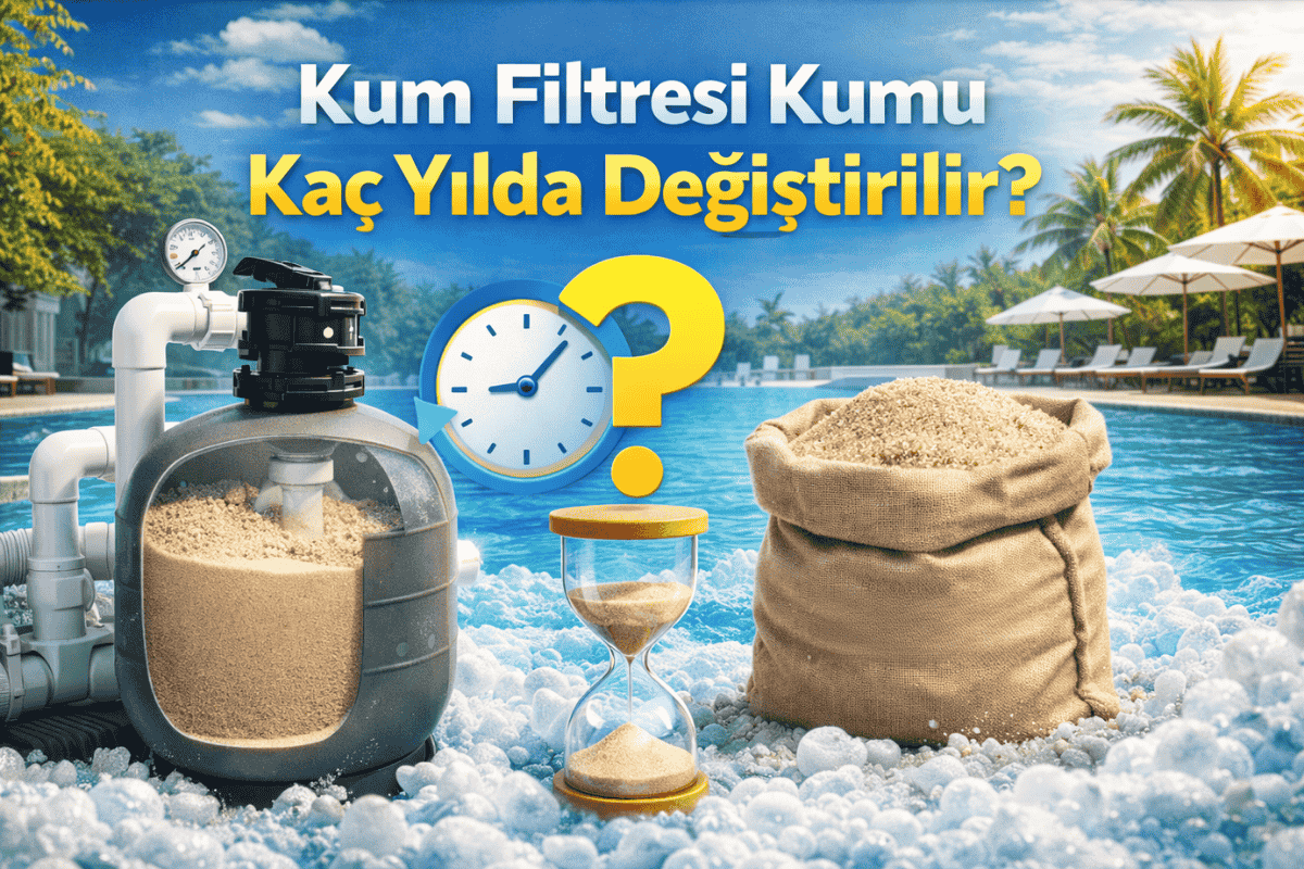 Kum Filtresi Kumu Kaç Yılda Değiştirilir? 
