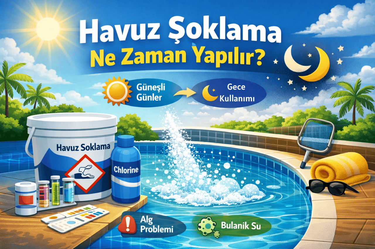Havuz Şoklama Ne Zaman Yapılır?