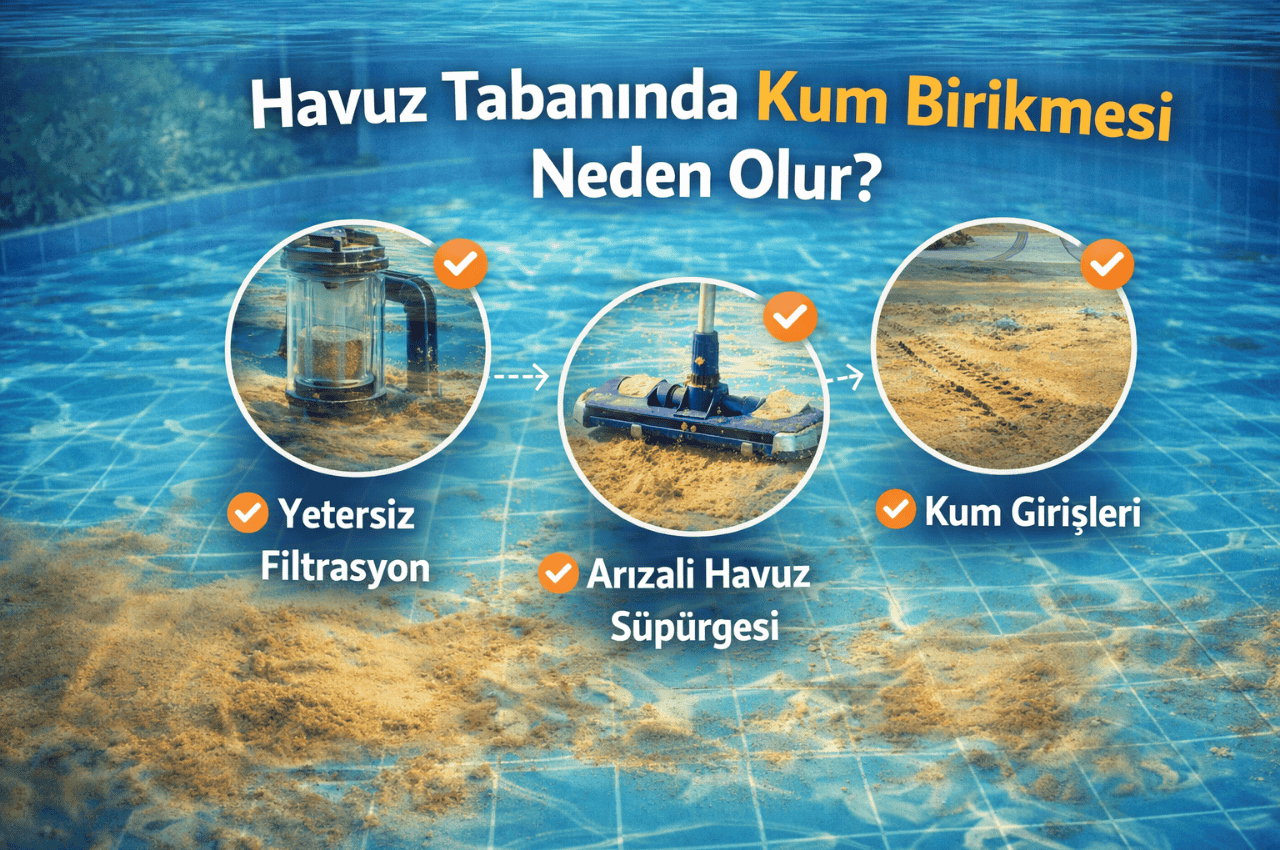 Havuz Tabanında Kum Birikmesi Neden Olur?