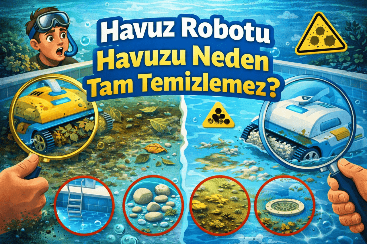 Havuz Robotu Havuzu Neden Tam Temizlemez?