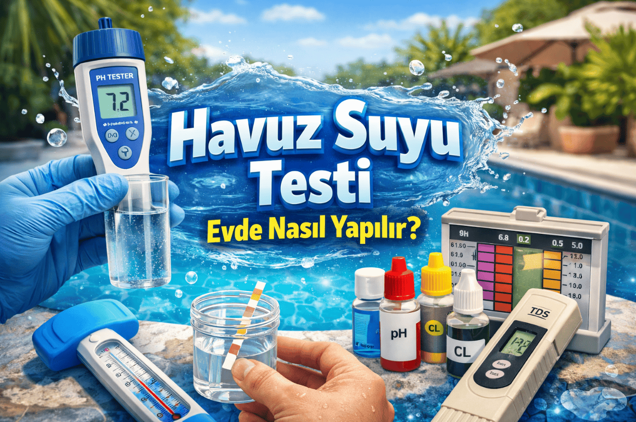 Havuz Suyu Testi Evde Nasıl Yapılır?