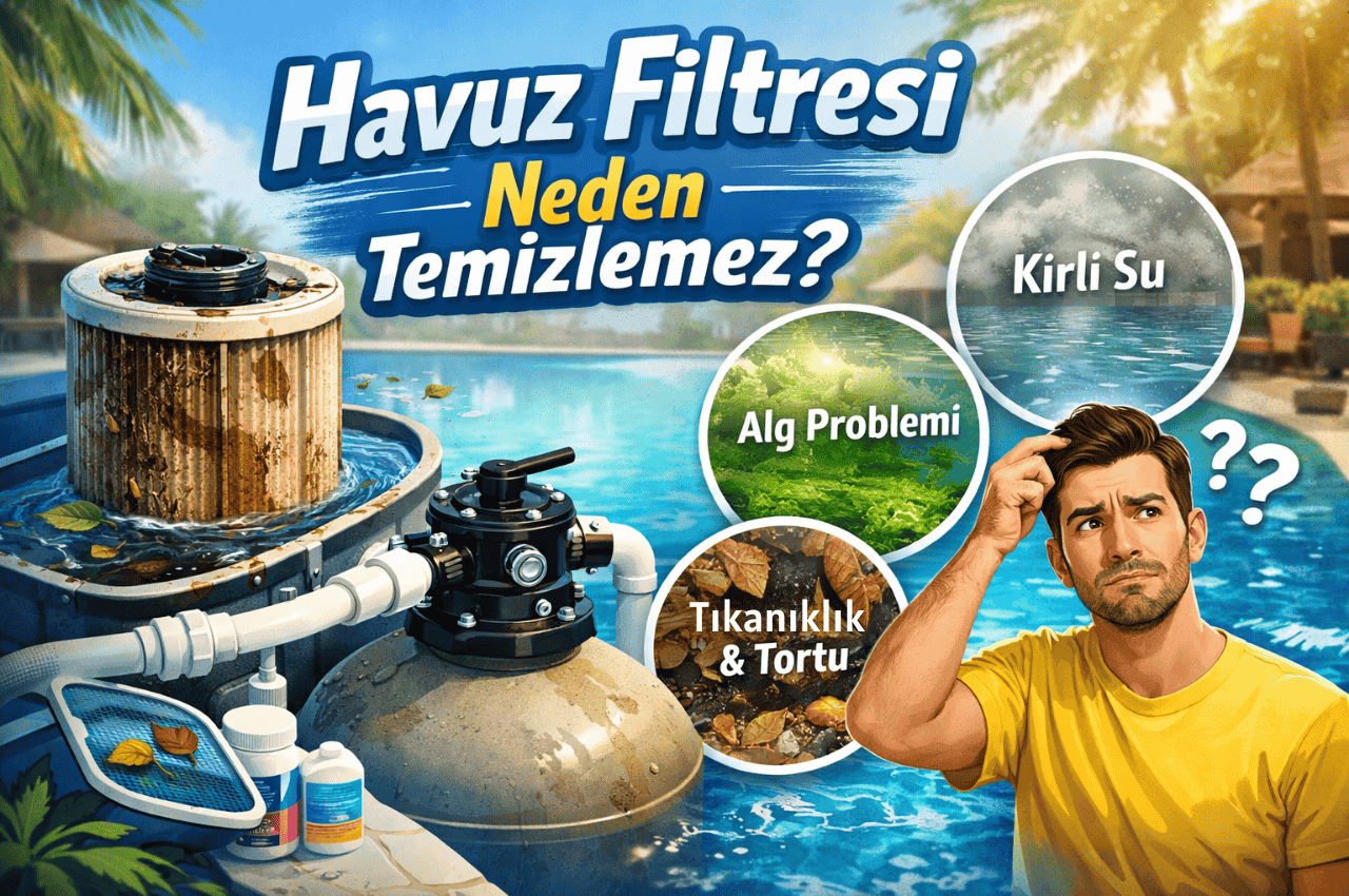 Havuz Filtresi Neden Temizlemez?