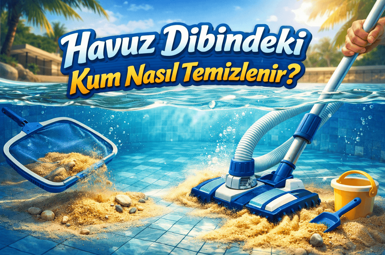 Havuz Dibindeki Kum Nasıl Temizlenir?