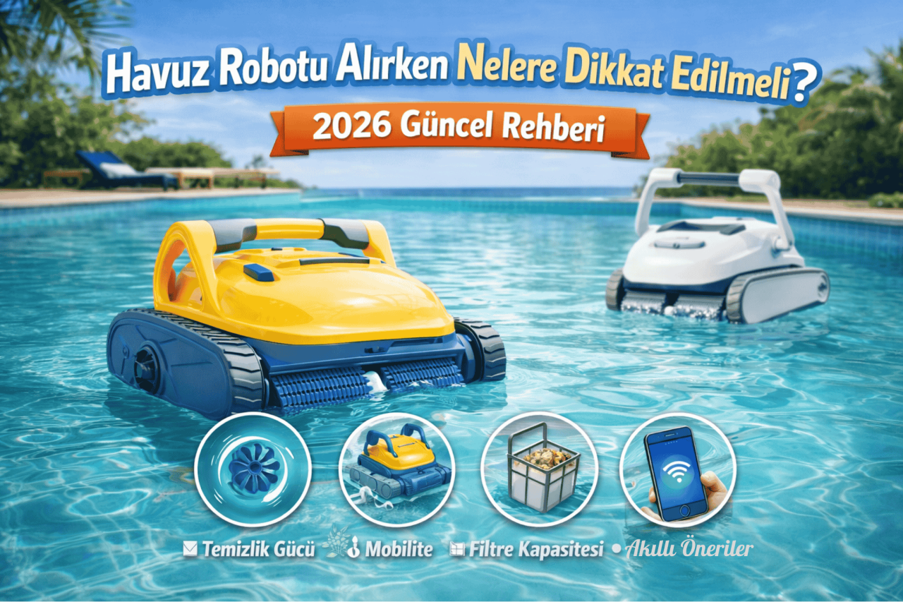 Havuz Robotu Alırken Nelere Dikkat Edilmeli?