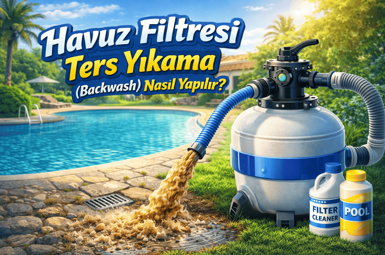 Havuz Filtresi Ters Yıkama (Backwash) Nasıl Yapılır?
