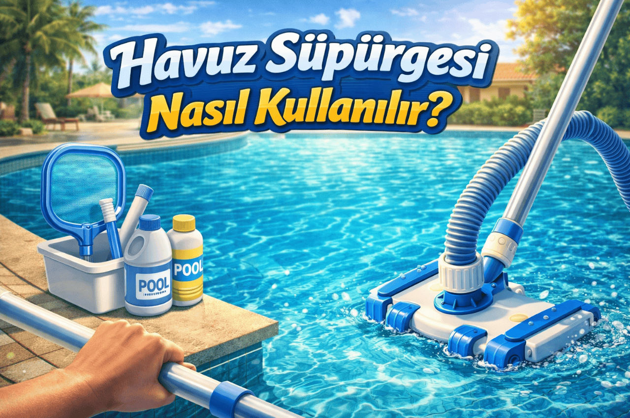 Havuz Süpürgesi Nasıl Kullanılır?