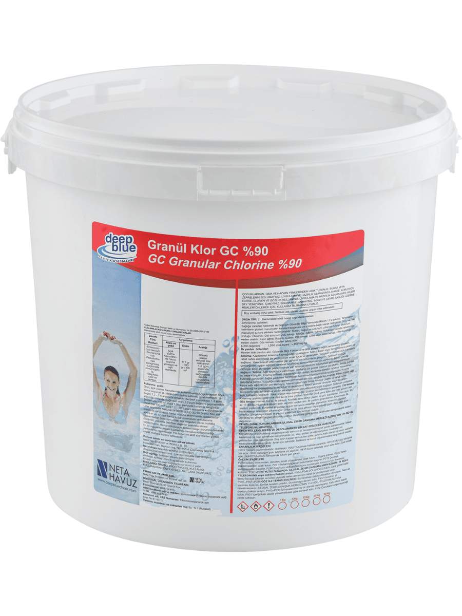 Deep Blue %90 Toz Granül Klor