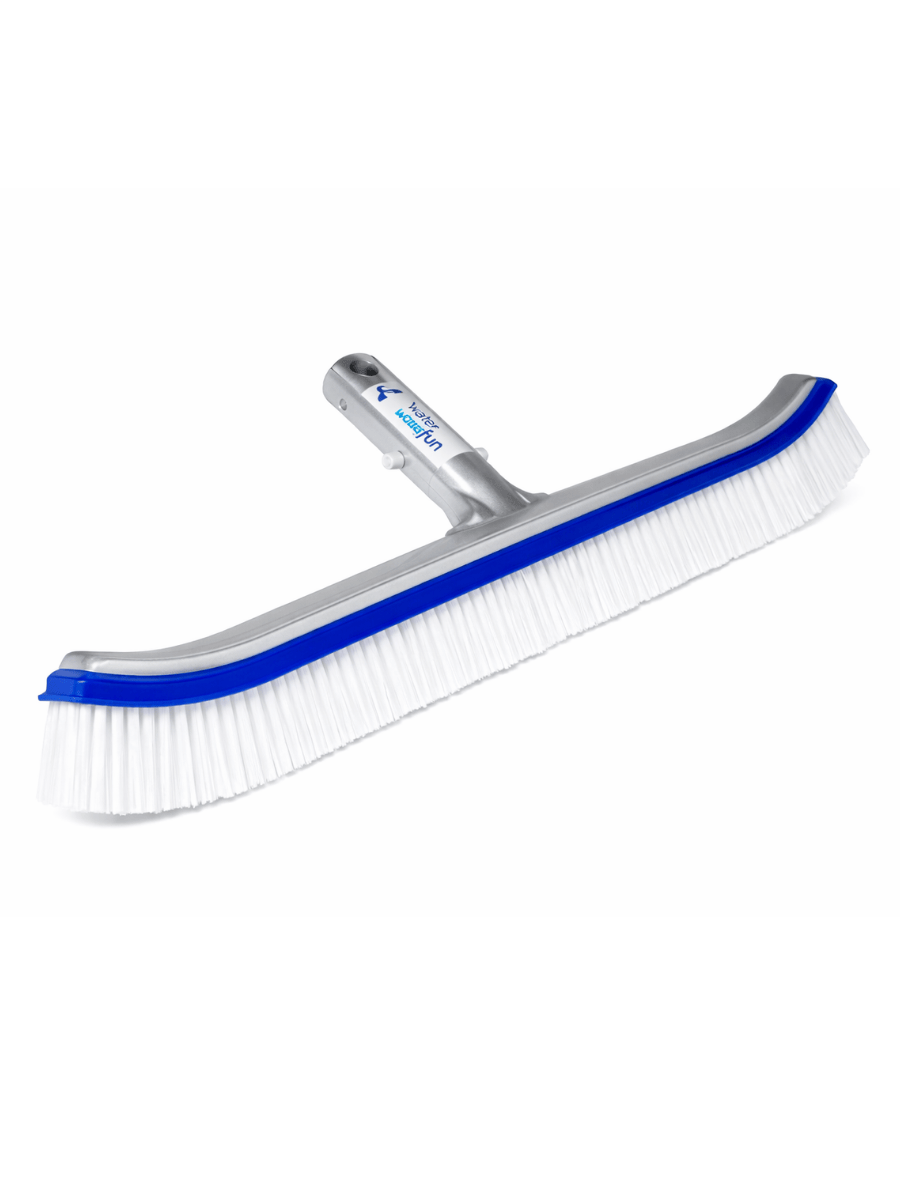 Waterfun Kıvrık Havuz Temizlik Fırçası Alüminyum Destekli 45cm