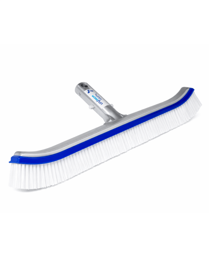 Waterfun Kıvrık Havuz Temizlik Fırçası Alüminyum Destekli 45cm