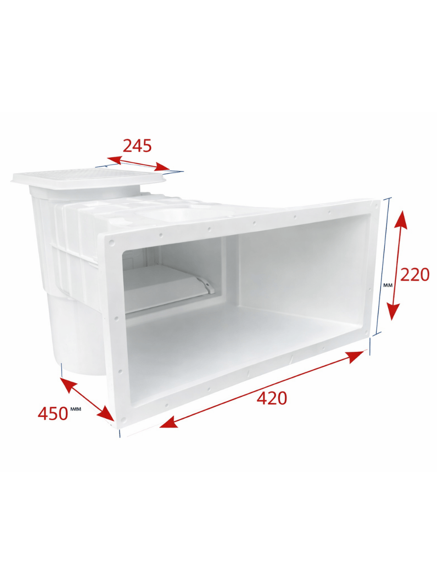 Waterfun Eco Seri Beton Skimmer Geniş Ağızlı