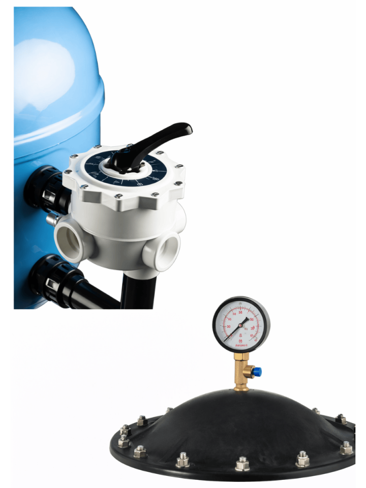 Waterfun Lamex Ticari Seri Havuz Kum Filtresi