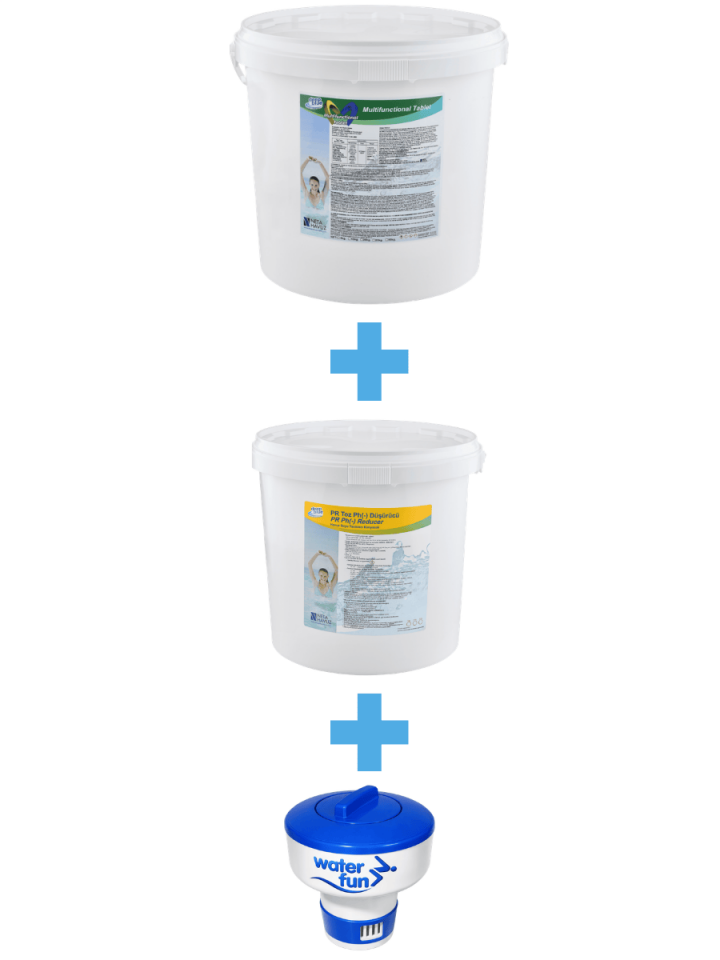 Deep Blue Multi Tablet+Ph Düşürücü+Dispanseri